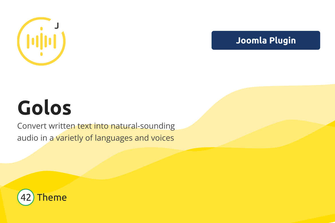 Golos — Text-to-Speech Plugin for Joomla